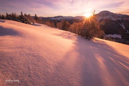 Feb 13, 2026 &bull; Chartreuse - Lever de soleil depuis Montfromage et Canaple
